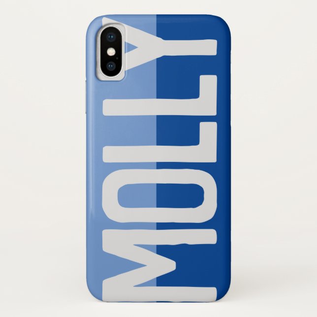 Bold Name Design. Case-Mate iPhone Case (Back)