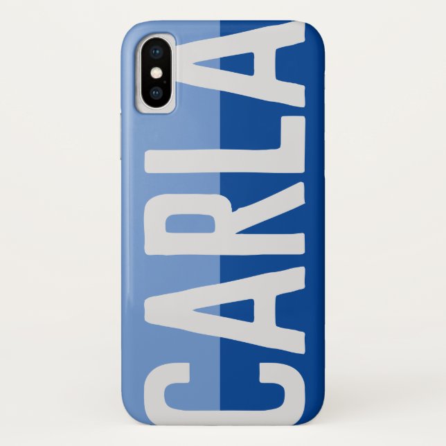 Bold Name Design. Case-Mate iPhone Case (Back)