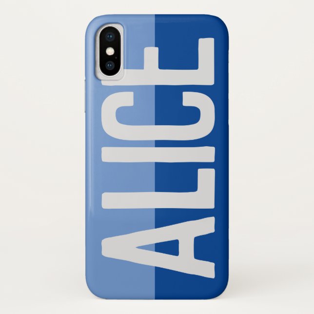 Bold Name Design. Case-Mate iPhone Case (Back)