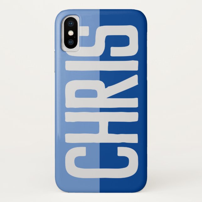 Bold Name Design. Case-Mate iPhone Case (Back)