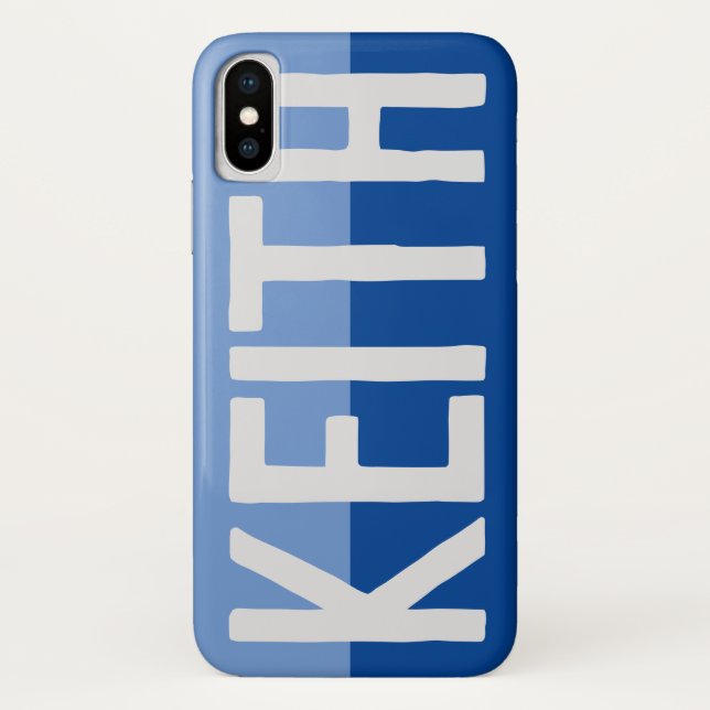 Bold Name Design. Case-Mate iPhone Case (Back)
