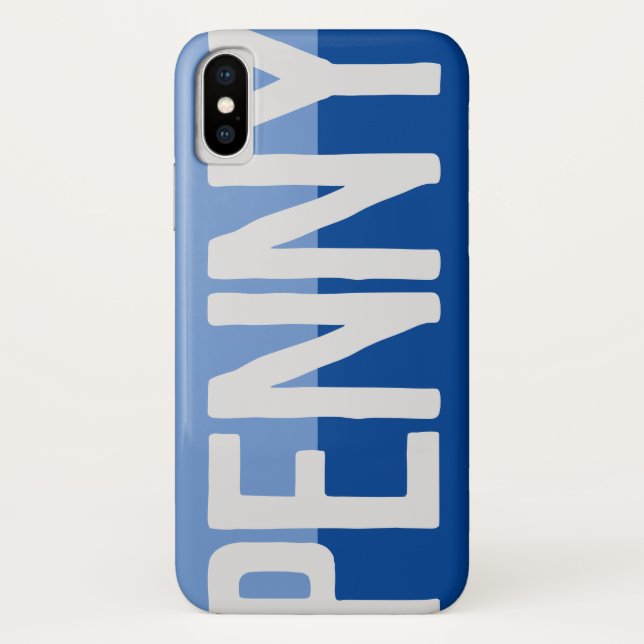 Bold Name Design. Case-Mate iPhone Case (Back)