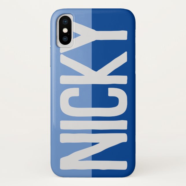 Bold Name Design. Case-Mate iPhone Case (Back)