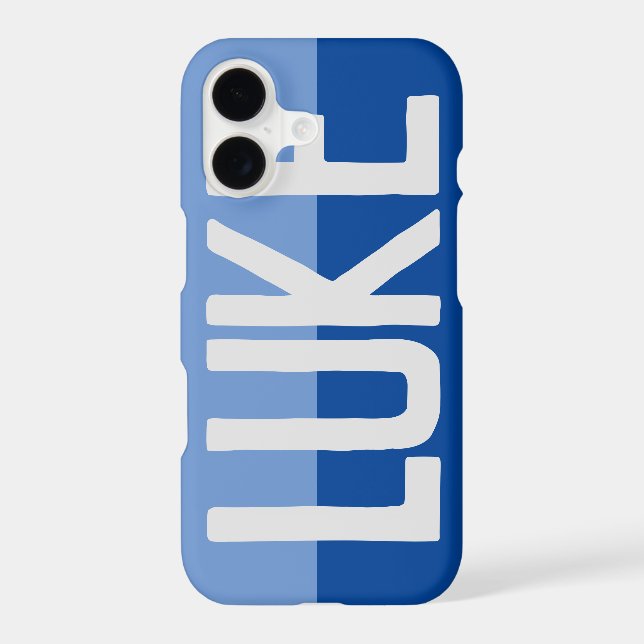 Bold Name Design. Iphone Case (Back)