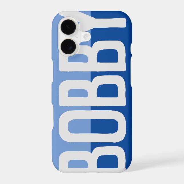 Bold Name Design. Iphone Case (Back)