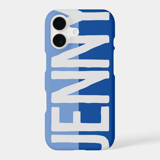 Bold Name Design. Iphone Case (Back)