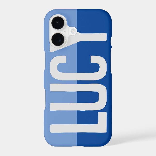 Bold Name Design. Iphone Case (Back)