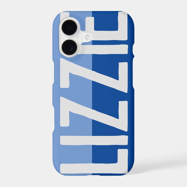 Bold Name Design. Iphone Case (Back)