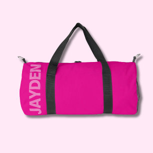 Bold Name Gym Monogram Men & Women Duffle Bag