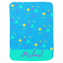 Bold Name Mom To Be Custom Name Blanket