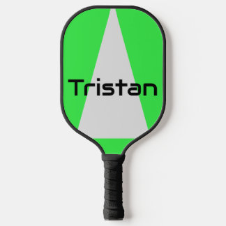 Bold Neon Masculine Pickleball Paddle