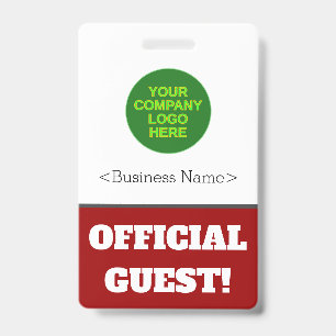 Bold "OFFICIAL GUEST!" Badge