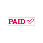 [ Thumbnail: Bold "Paid" Rubber Stamp ]