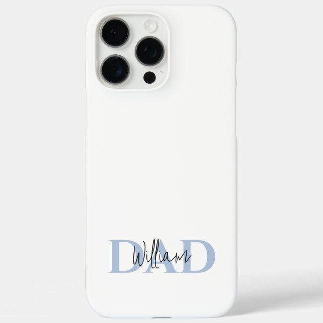 Bold Pastel DAD  | Modern Father’s Day Gift Case-Mate iPhone Case (Back)