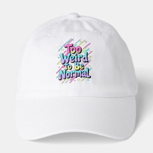 Bold Pastel Graffiti Quote Design Hat