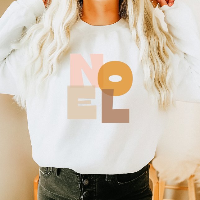 Bold Pastel Noel Women Sweatshirt  (Creator Uploaded)