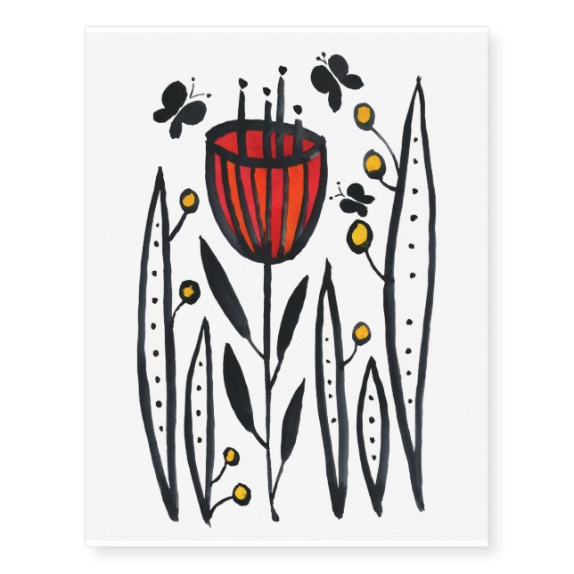 Bold Patch Temporary Tattoos (Front)
