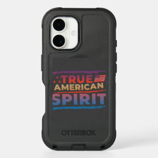 Bold Patriotism: The True American iPhone 16 Case