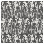 Bold Pattern of Tropical Palm Trees Fabric