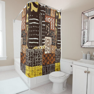 Bold Patterns, Rich History • Shower Curtain