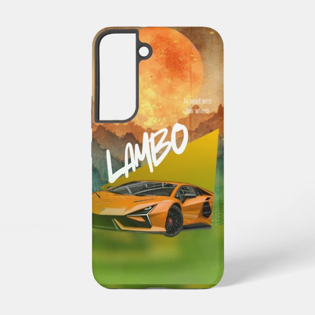 Bold Performance-Inspired Sports Car Phone Case (Back)