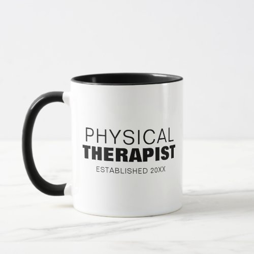 BOLD PHYSICAL THERAPIST MUG