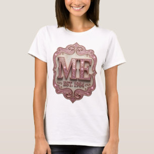 Bold Pink ABSTRACT ART Art Print T-Shirt