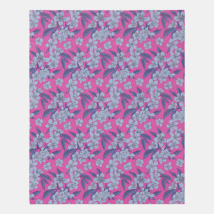Bold Pink Floral Rug (10'x8')