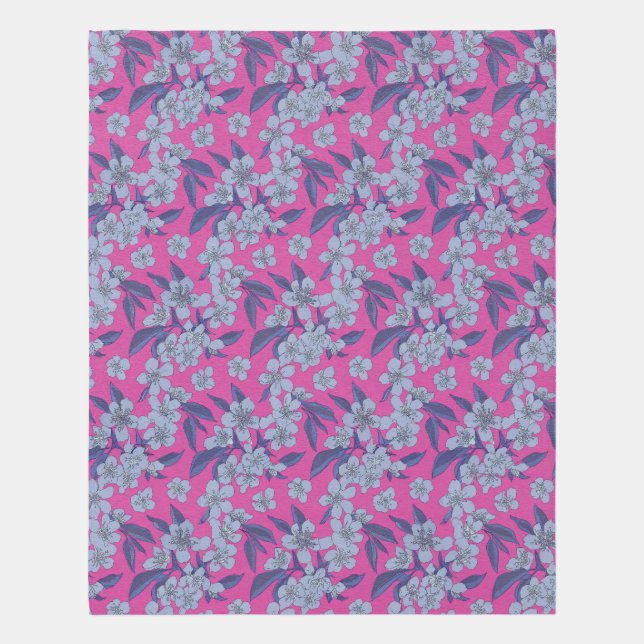 Bold Pink Floral Rug (10'x8') (Front (Vertical))