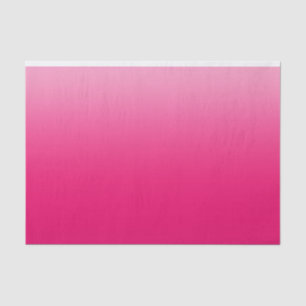 Bold Pink Gradient Design  Tissue Paper