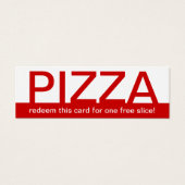 bold PIZZA coupon (Front)