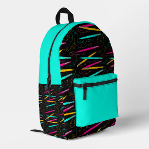Bold & Playful Customizable Pattern Printed Backpack