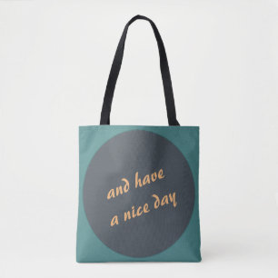 Bold Polka Dot any Color any Text Tote Bag