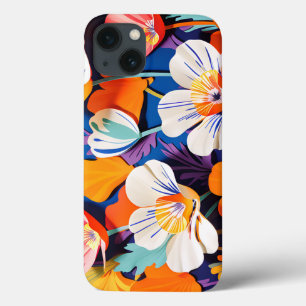Bold Pop Art California Poppies iPhone 13 Case