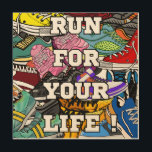 Bold Pop Art Runner Jogger<br><div class="desc">"Bold Pop Art Runner Jogger" is a striking design featuring a vibrant collage of sneakers in bold and dynamic colors. Inspired by modern pop art aesthetics is ideal for runners, sneaker enthusiasts and contemporary art lovers. This design is perfect for t-shrits, accessories, home decor and more. Its lively composition adds...</div>