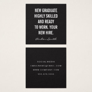 job search business cards