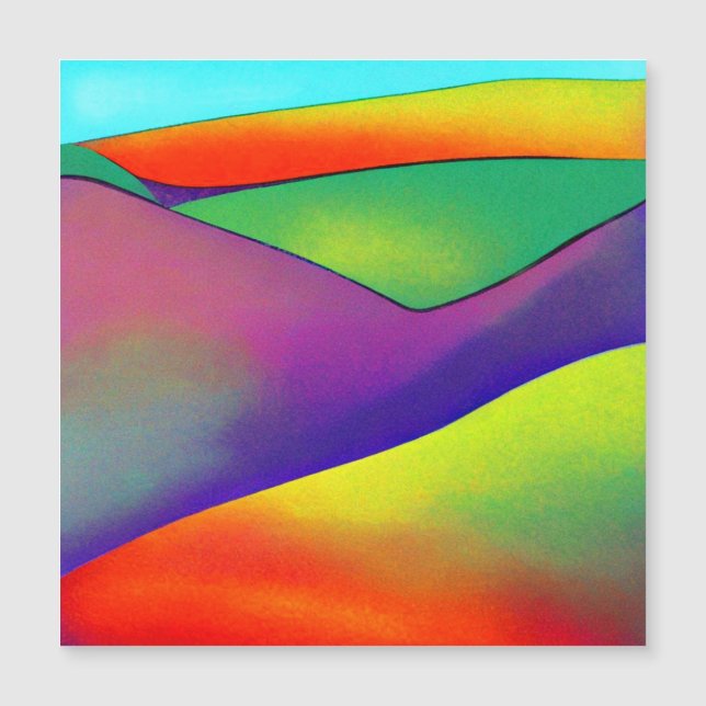 Bold Rainbow Hills (Front)