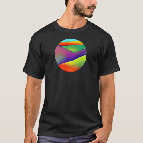 Bold Rainbow Hills T_Shirt