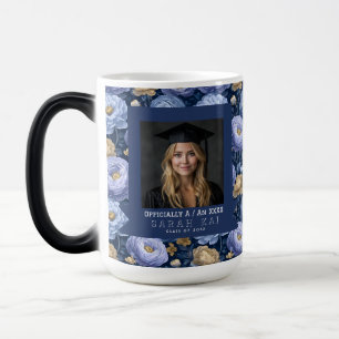 Bold Ranunculus Print Gift For Him Grad Color Morph Mug