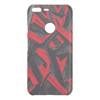 Bold Red and Black Uncommon Google Pixel XL Case