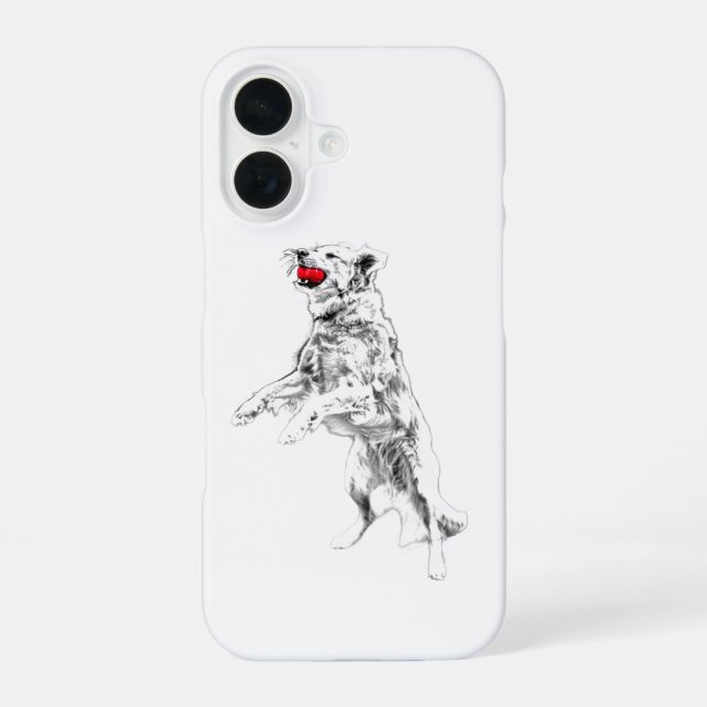 Bold Red, Autumn Motion Iphone Case (Back)