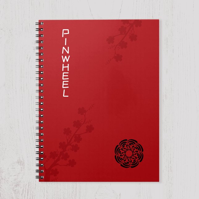 Bold Red Floral Notebook (Creator Uploaded)