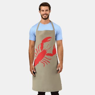 bold red lobster