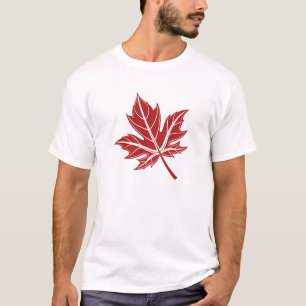 Bold Red Maple Leaf T-Shirt