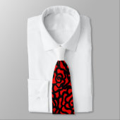 bold red rose tie (Tied)