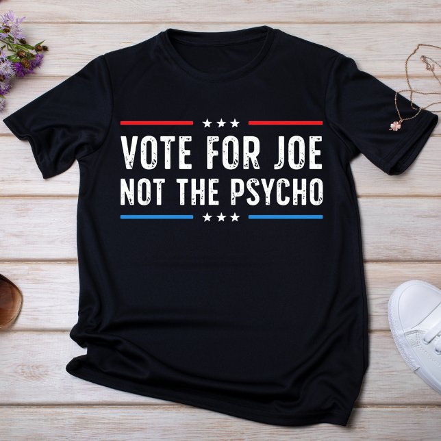 Bold Red, White, and Blue 'Vote for Joe' T-Shirt (Creator Uploaded)