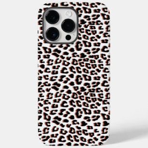 Bold Reddish Brown Leopard Print Case-Mate iPhone 14 Pro Max Case