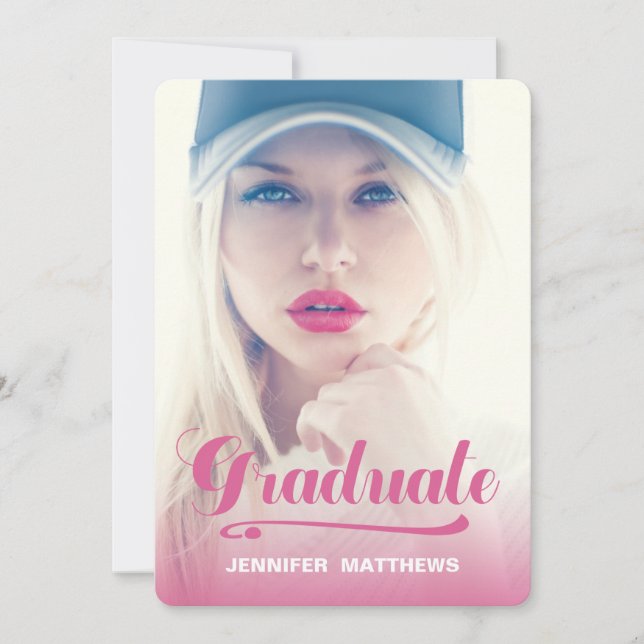 Bold Retro 2 | Graduation Party Invitation (Front)