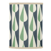 Bold retro water drop green and grey lamp shade (Right)
