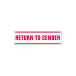 [ Thumbnail: Bold "Return to Sender" + Lines Rubber Stamp ]